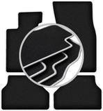 Wielganizator CARLUX-SILVER automatten voor: BMW 5 E61 stationwagen, touring (2003-2010)