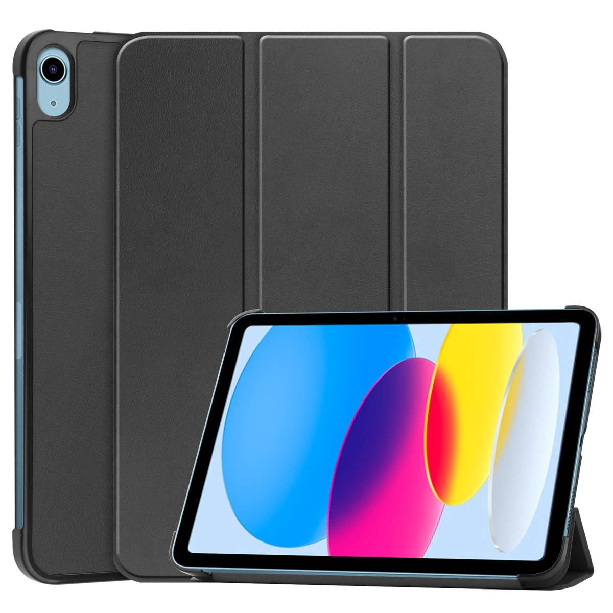 imoshion Trifold Bookcase iPad 10.9 (2022) tablethoes - Zwart