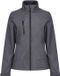 Regatta Women's Ablaze 3-Layer Printable Softshell Jacket RG613 - SEAL GREY/BLACK - 44