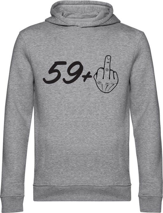 Sol's 60 jaar Hoodie - Grijs - 2XL - Unisex