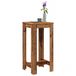 Maison Exclusive Table de bar 51x50x103,5 cm Panneau de particules bois Vieilli bois