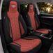 BREMER SITZBEZÜGE Autostoelhoezen voor Toyota Proace BJ vanaf 2016 – Stoelhoezen voor bestuurder en passagier in Zwart/Rood