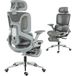 TORMATOR Chaise Bureau Ergonomique Maille Gris
