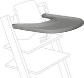 Stokke® Tray Storm Grey voor Tripp Trapp Kinderstoel