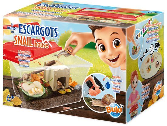 Buki France Slakkenhuis - Habitat slakken - Educatief speelgoed