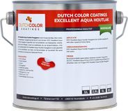 DCC Excellent Aqua Houtlak Hoogglans - 1L - RAL 7016 | Antracietgrijs