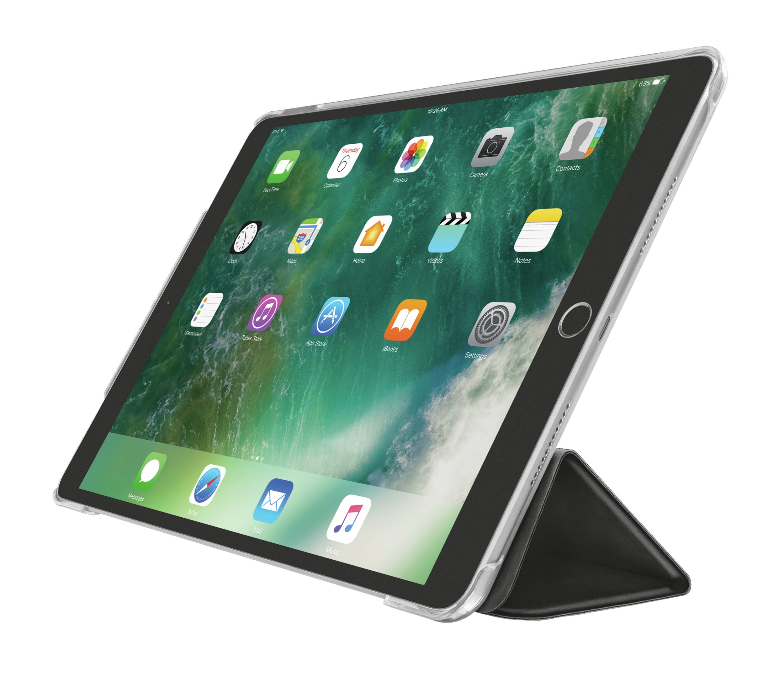 Trust Aurio 10.5" Folio Case for iPad Pro 10.5 (2017) - Black/Transparent