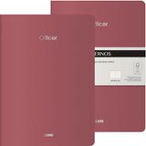 Dohe - A4-Schriften met Wit Binnenwerk OFFICER (2 st.)