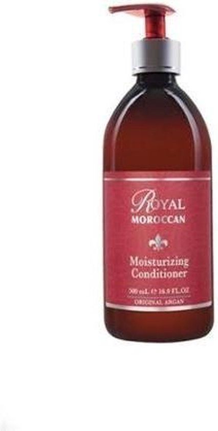 Royal Moroccan 729001345236 Unisex 500ml Haarconditioner voor Droog & Beschadigd Haar met Pompdoseerder