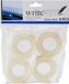 Merkloos / Sans marque Plakband rolletjes - 8x stuks - voor in plakbandrolhouder - transparant - 1.8 cm