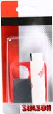 Simson Bandenreparatie pleisterrol 7 x 20 cm met sjabloon voor fiets, thuis, werkplaats en voorraad