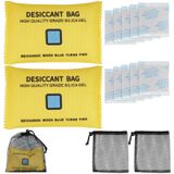 Déshumidificateur voiture - Réutilisable - 200 g et 10 g - Contre la buée et l'humidité