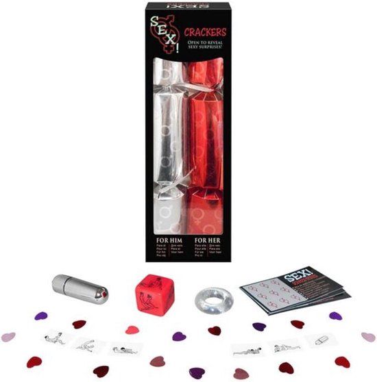 Kheper Games Sex Crackers - Erotische Geschenkset - Voor Hem & Haar - (en Es Fr De Ru Por Nl Cz)