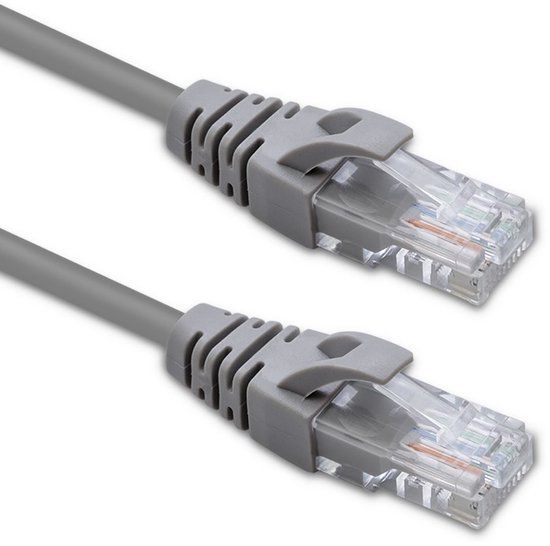 Qoltec - Patchkabel UTP - CAT5e - 1m - Hoge Snelheid - Goud