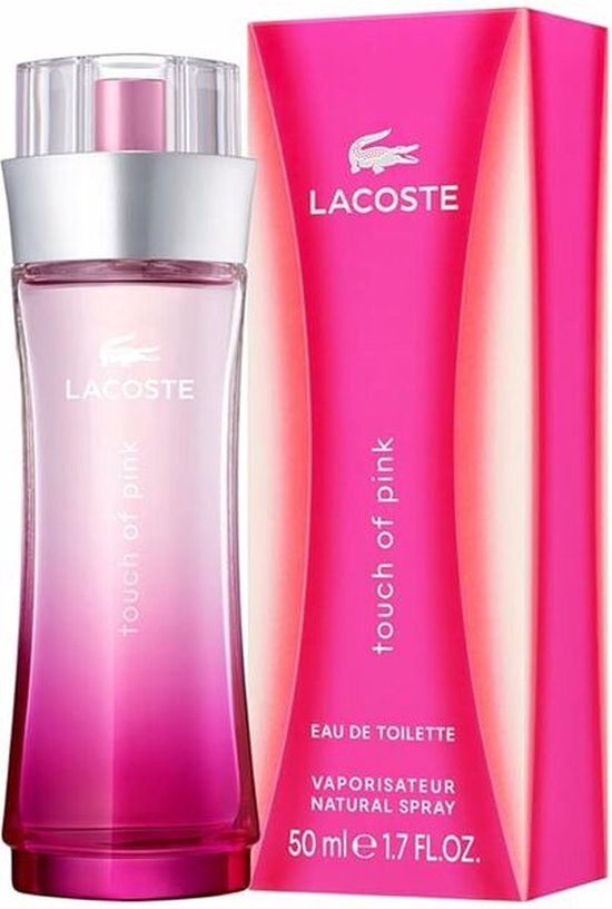 Lacoste Touch Of Pink Pour Femme Edt Spray