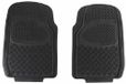 SIXTOL CAR MAT UNI SET 1 | Universele rubberen automatten vooraan | 2-delige set | Op maat te snijden | Zwart