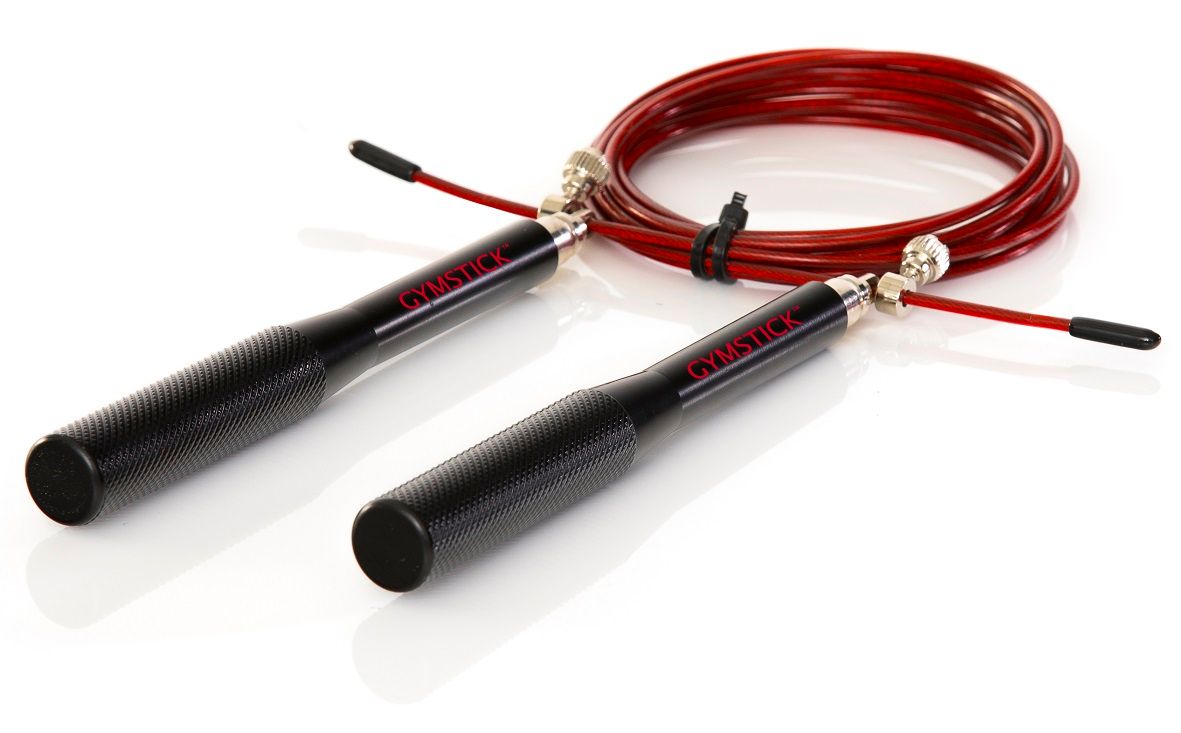 Gymstick Speed Rope Pro - Zwart/Rood
