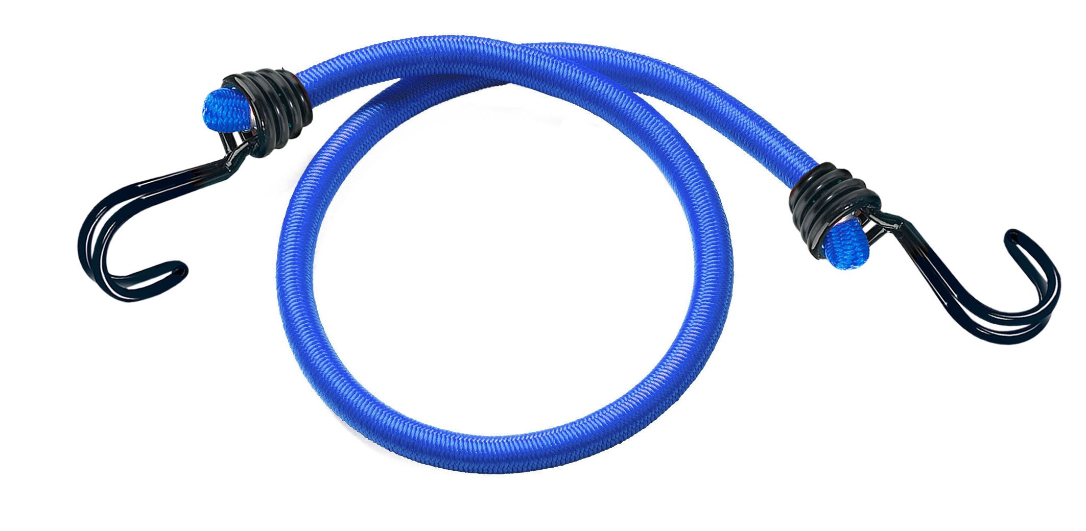 Master Lock Twin Wire Snelbinder Set - 2 x 120cm - Black/Blue