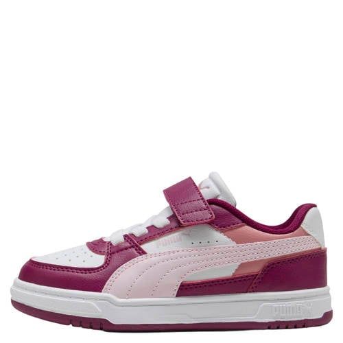 Puma Caven III Block imitatieleren sneakers - fuchsia/lichtroze