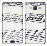 Royal Muurtattoo RS. 123908 zelfklevend voor Samsung Galaxy A5 motief partitie muziek