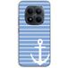 Maniacase Hoesje voor Xiaomi Redmi Note 15 Pro 5G Blauw Marien Anker