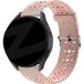 Bandz ICE smart 2.0 square 1.70 siliconen band met bloemenpatroon (roze)