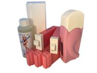 EPILWAX SAS complete ontharingsset gezicht lichaam shirt wax wegwerp wax roll-on