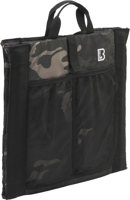 Brandit - Darkcamo one size Vouwstoel - One size - Zwart