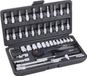 Vigor V2414 Jeu de douilles métrique 1/4 (6,3 mm) 46 pièces