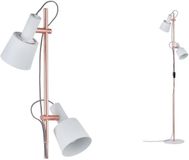 Paulmann Neordic Haldar Staande lamp E14 Wit, Koper mat Metaal