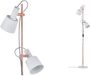 Paulmann Neordic Haldar Staande lamp E14 Wit, Koper mat Metaal