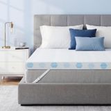 Visco-gel Topper 160 x 200 cm, Doux et Frais