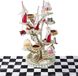 Merkloos super duper leuke taart cupcake plateau van karton - cake stand