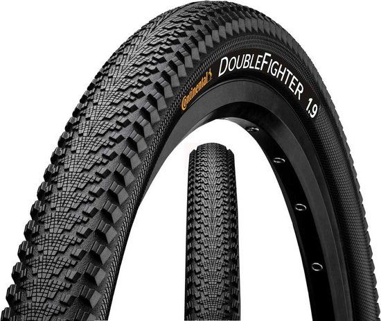 Continental Double Fighter III - 24" Clincher Tire - Black