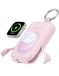 RORRY CharmGo Powerbank, 20000mAh Power Bank 30W PD snel opladen | Externe mobiele telefoonaccu's met 2 geïntegreerde kabels, draagbare oplader reisessentieel voor iPhone, Apple Watch, iPad