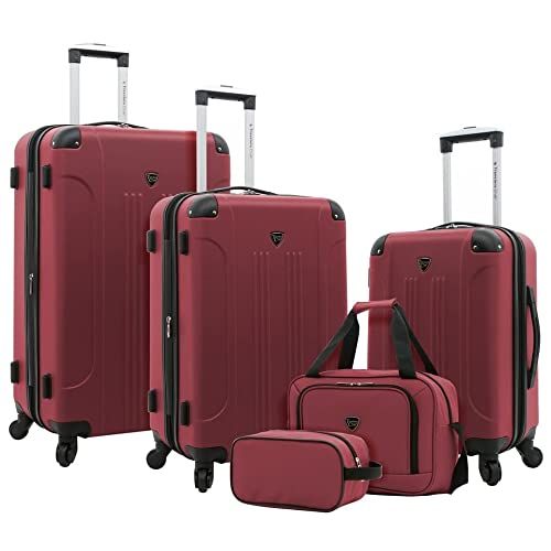 Travelers Club Sky+ Bagageset - Apple Butter - 5-delig