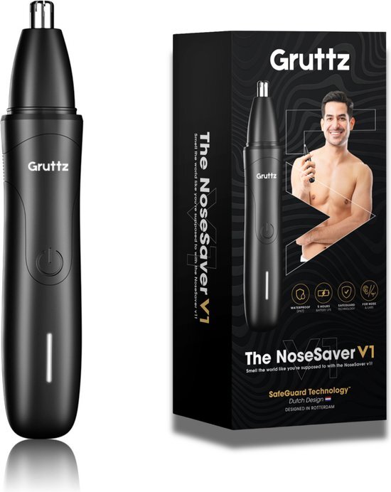 Gruttz - Neustrimmer Mannen Pro - Vrouwen - Oplaadbaar - Oortrimmer - Krachtige Motor - Waterdicht