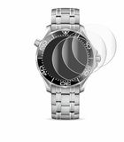 Savvies - Screenprotector voor Omega Seamaster Diver 300M (42 mm) - Folie Beschermfolie transparant volledig dekking 4 Stuks
