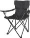 Keltin Fauteuil de camping pliable - Noir