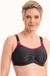 Anita - Performance WireX – Sport bh met beugel – Antraciet/Roze - 80C