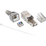 InLine 76204A RJ45 Metallic, Transparant kabel-connector