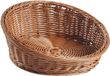 Shenzhen Haorui Industrial Technology Co., Ltd. Panier de présentation en tissu, panier à pain, tissé, panier de rangement pour cuisine, restaurant, boulangerie pour aliments, plateau, Marron
