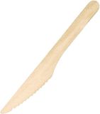 Fiesta Multicolor Berkenhouten Mes 16cm