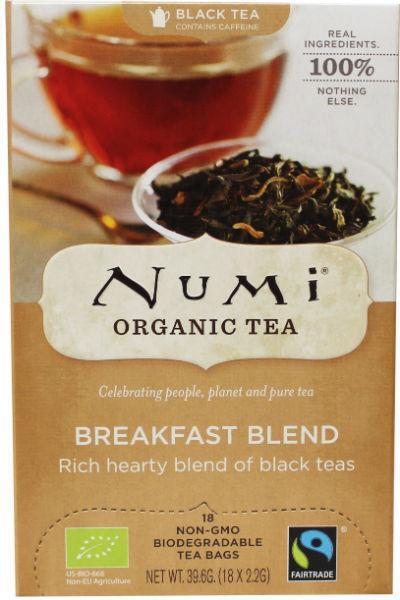 Numi Organic Tea Breakfast Blend 18st