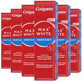 Colgate Tandpasta Max White Instant - 6 x 75 ml