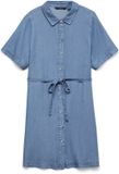 Vero Moda VMBREE Robe en jean Courte robe Denim bleu moyen