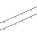MONZANA® RVS Trapleuning 400 cm – Trapreling voor Binnen & Buiten – Roestvrijstalen Leuning met Wandmontage – Zilver