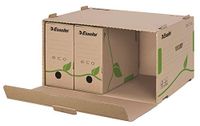 Esselte 5 x 80/4 x 100 mm Eco opberg- en transportdoos, bruin
