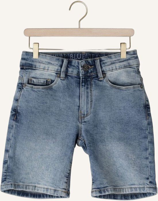 Indian Blue Jeans Wide Denim Short Blue Jeans Jongens - Broek - Lichtblauw - Maat 158