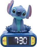 Lexibook Lilo & Stitch 3D Wekker met nachtlampje en geluiden - Multi Colour